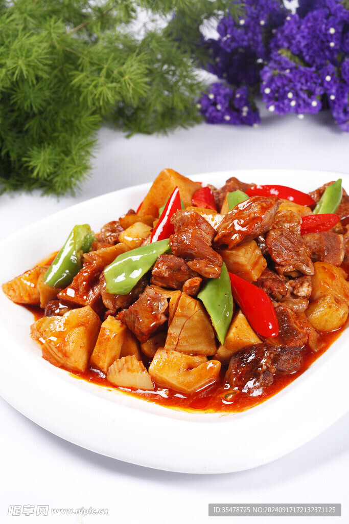 春笋烧牛肉