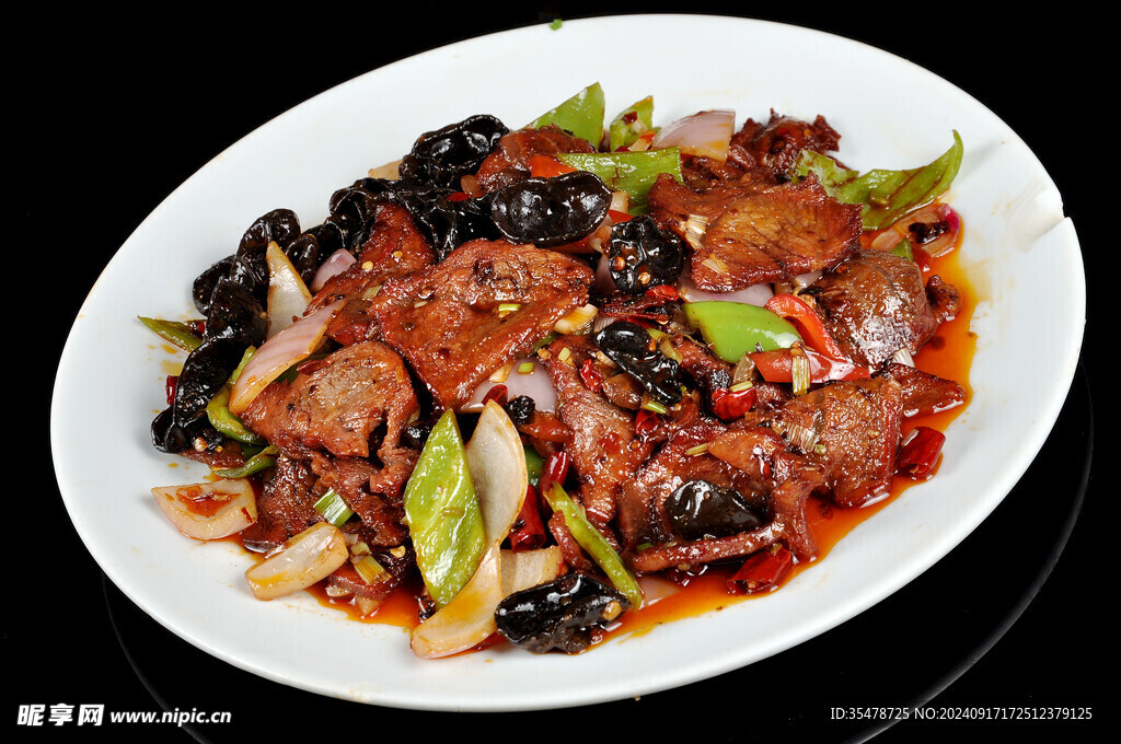 回锅牛肉