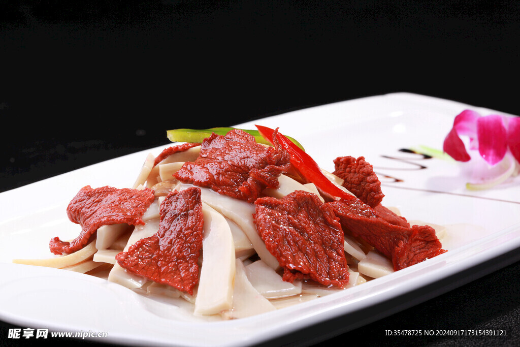 牛肉杏鲍菇