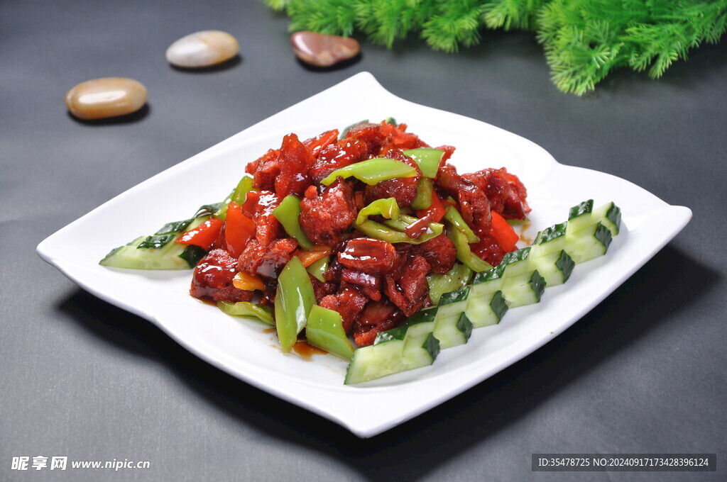 生烧牛肉