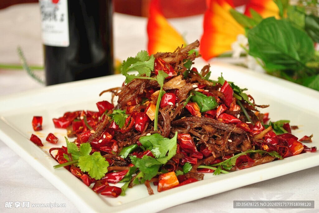 手撕牛肉