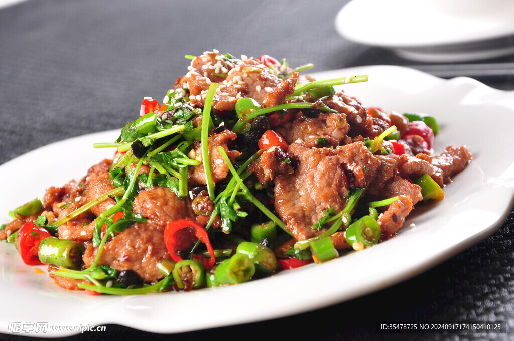 小炒黄牛肉