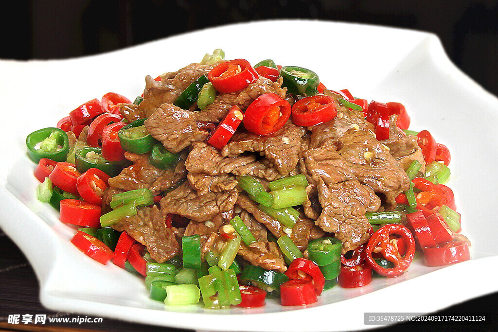 小炒黄牛肉