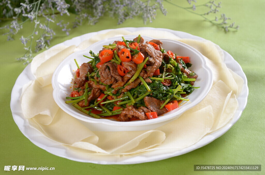 小炒黄牛肉