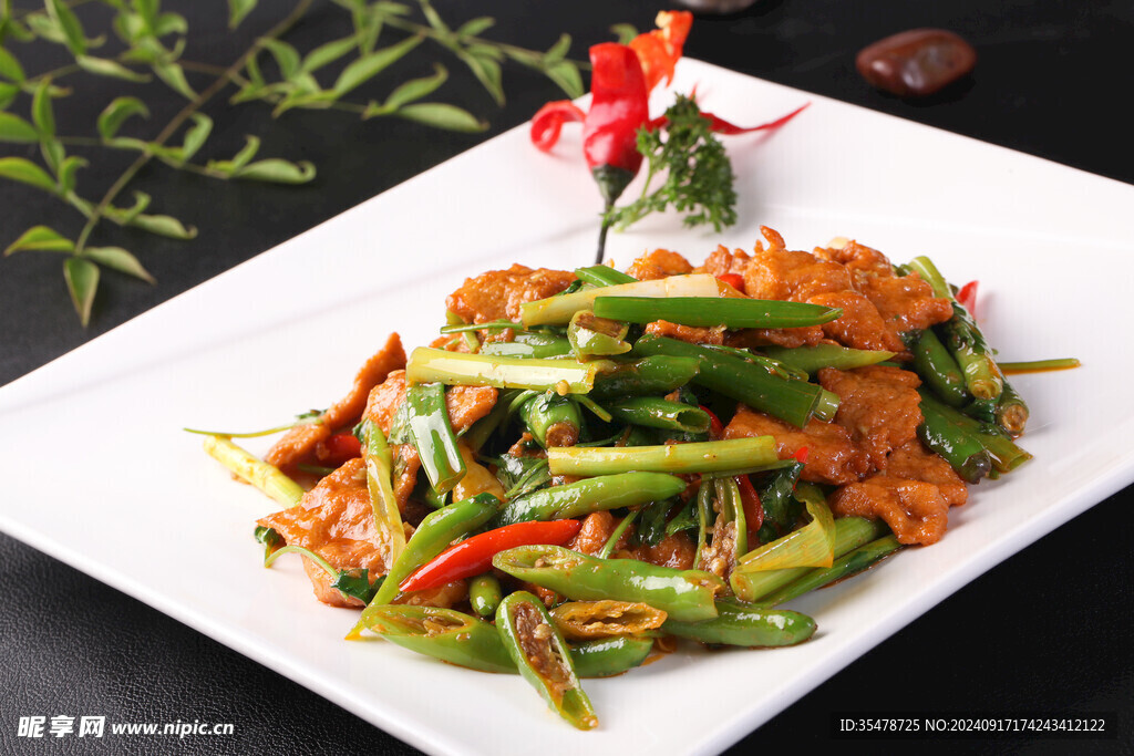 小炒黄牛肉