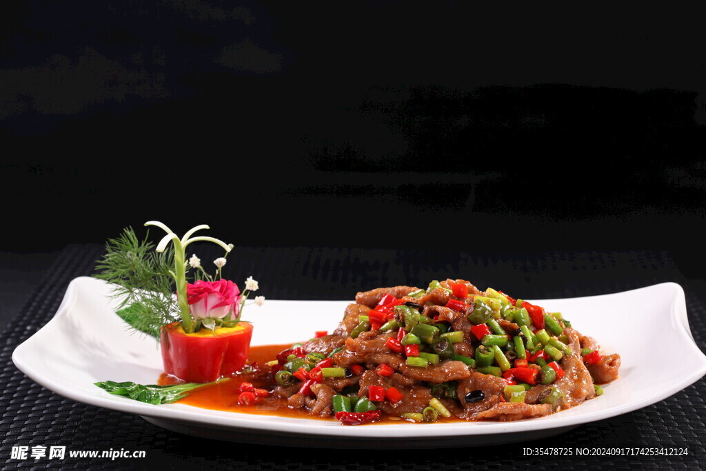 小炒黄牛肉