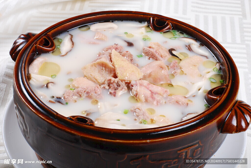 浓汤菌王大雁肉