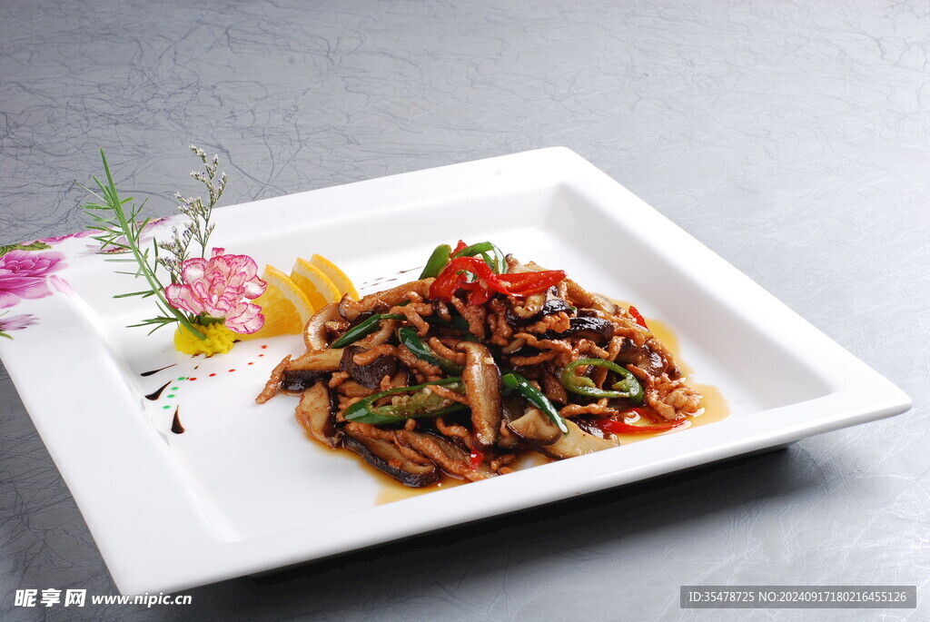 香菇肉丝