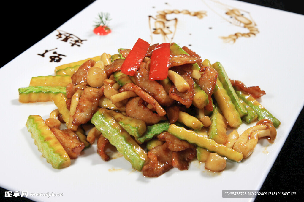 云南瓜脯爆爽肉