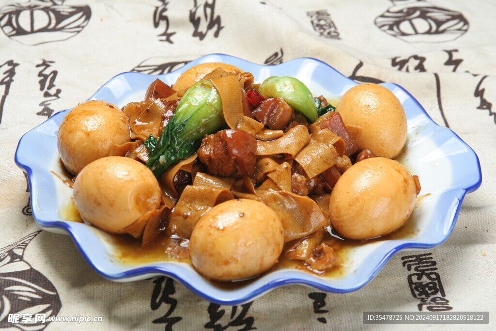  凤蛋豆花肉