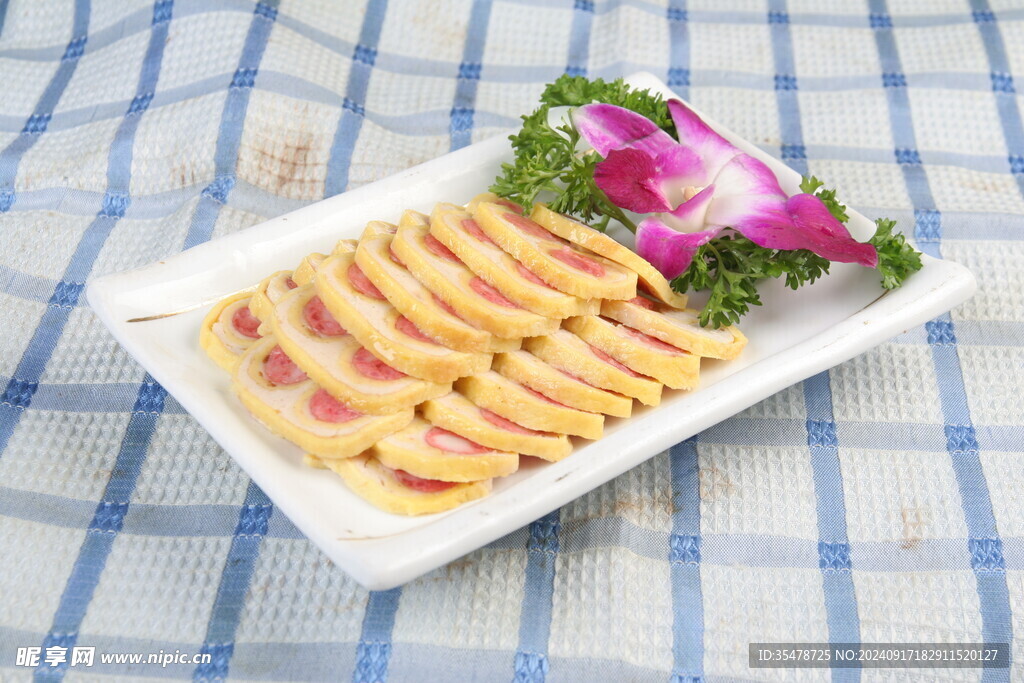 广式腊肉卷