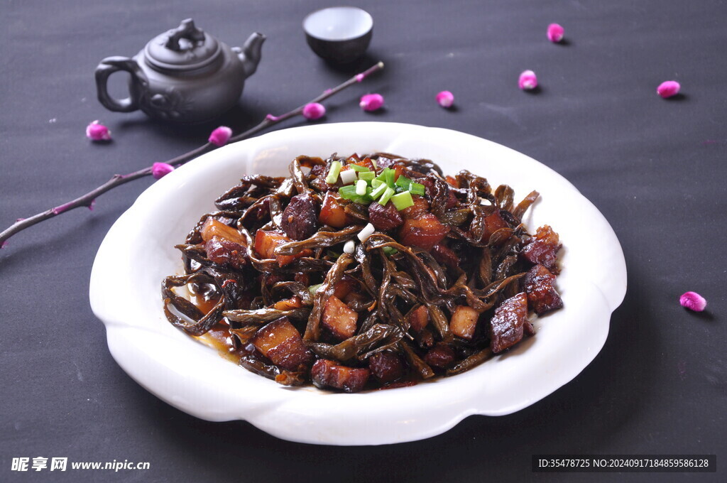 红烧肉油豆干