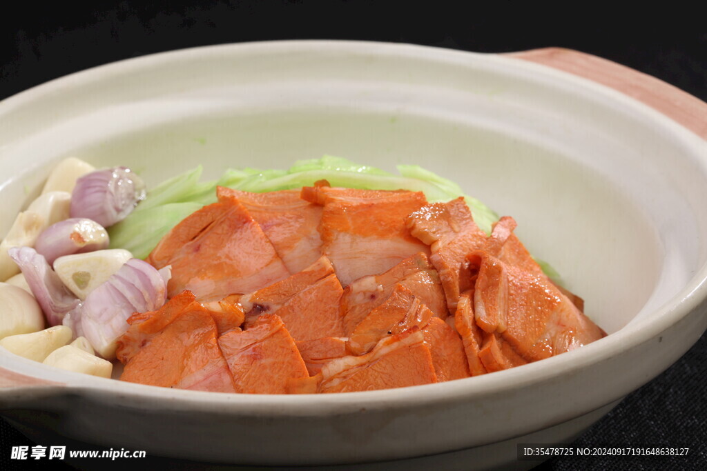 芥兰啫花肉