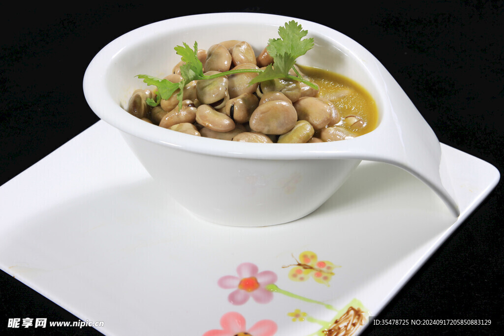 鸡汁蚕豆