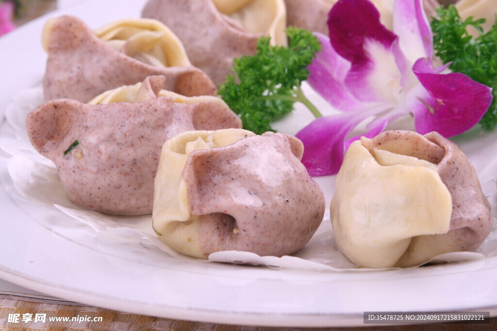 杂粮蒸饺