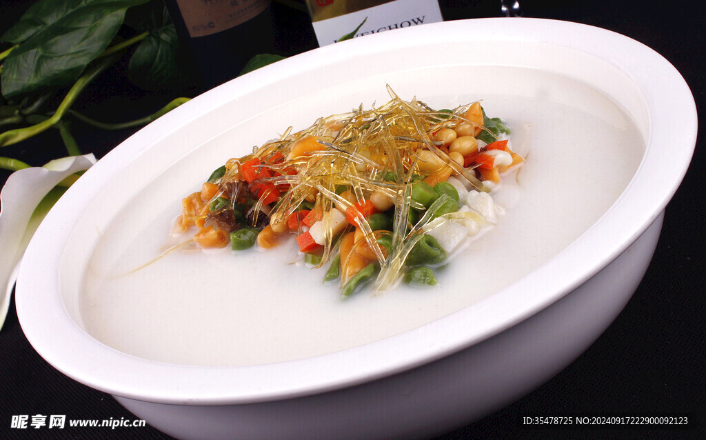  翅汤烩麻食