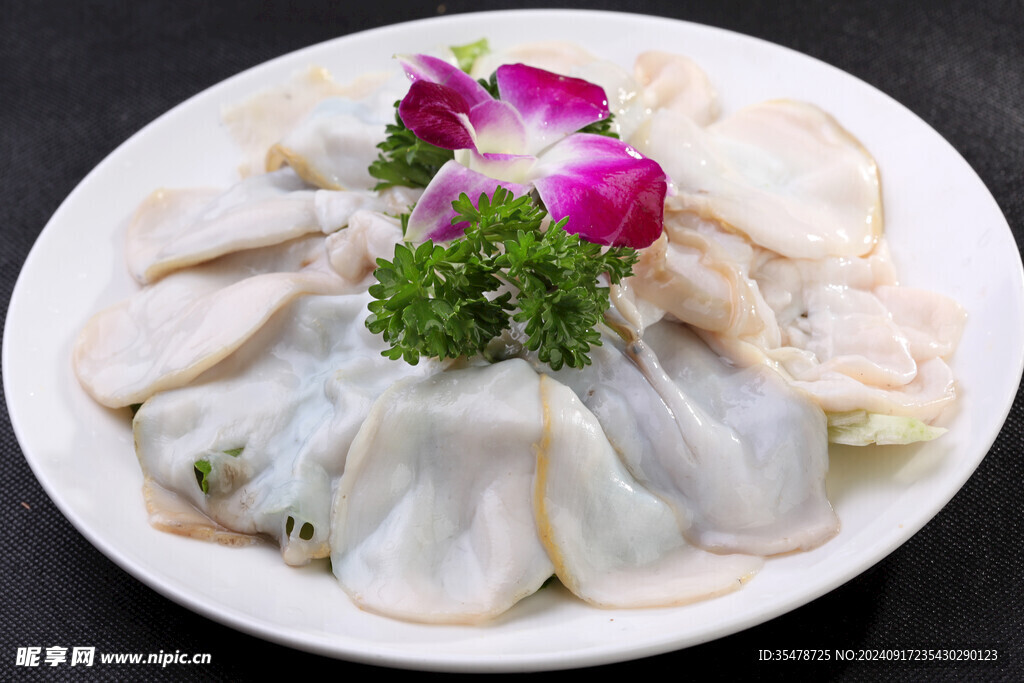 鲜鲍鱼片