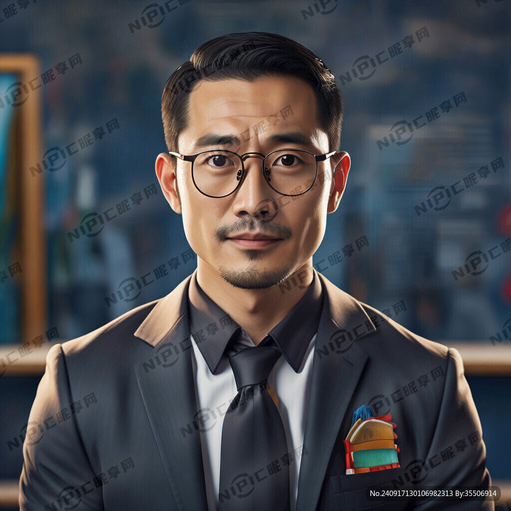 生成一个微信头像 教育行业 男