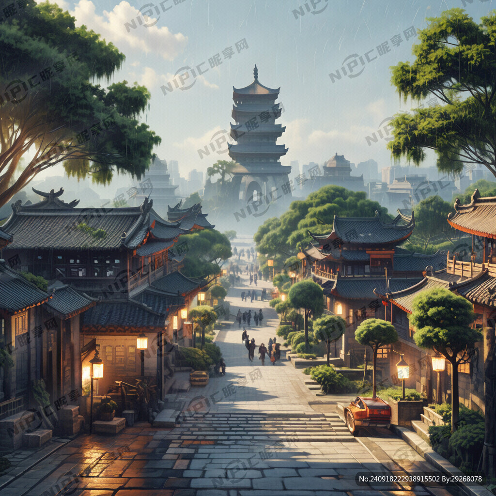 阳江城市 石觉寺、