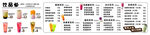 饮品店价格单 海报 灯箱 