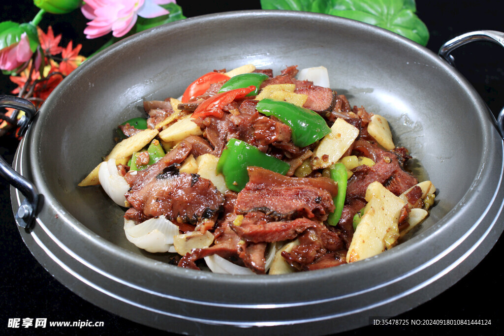 干锅驴头肉