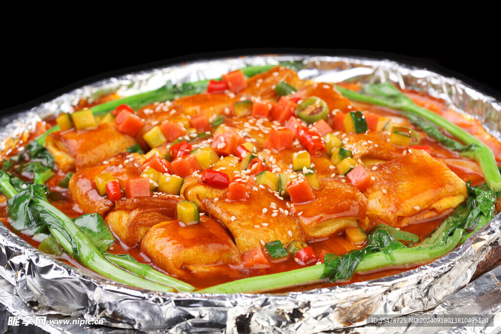 铁板宝宝豆腐