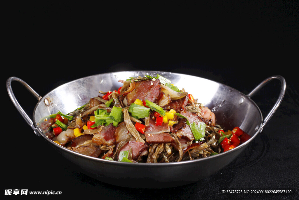 干锅腊肉