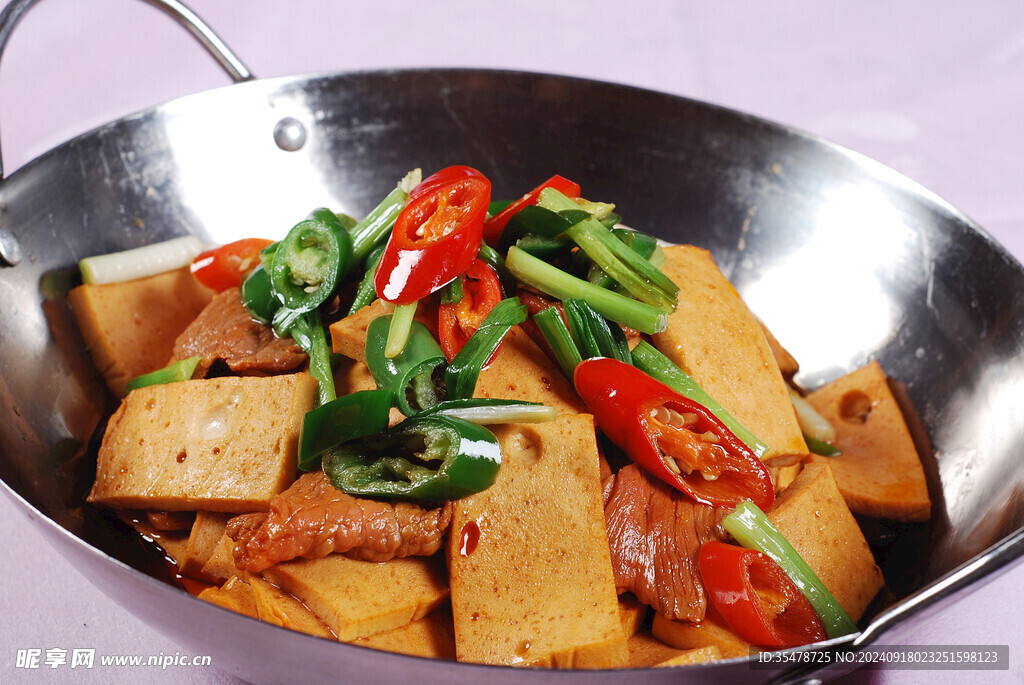 干锅千页豆腐