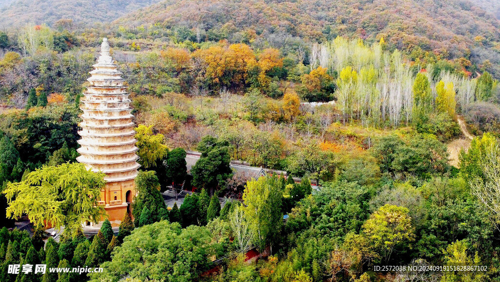 嵩山嵩岳寺塔