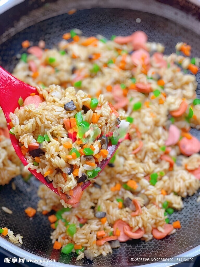 海参炒饭