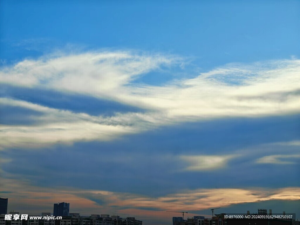 晚霞天空