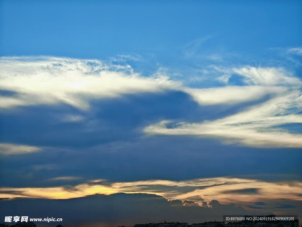 晚霞天空