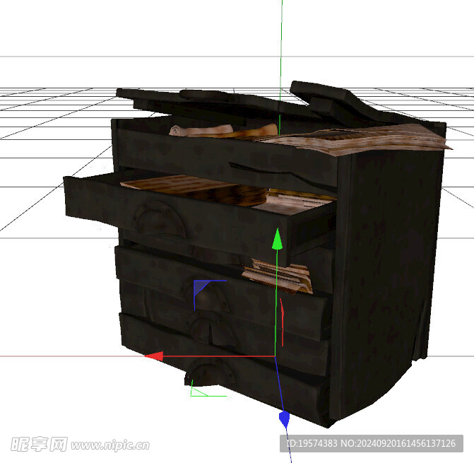 C4D模型 柜子