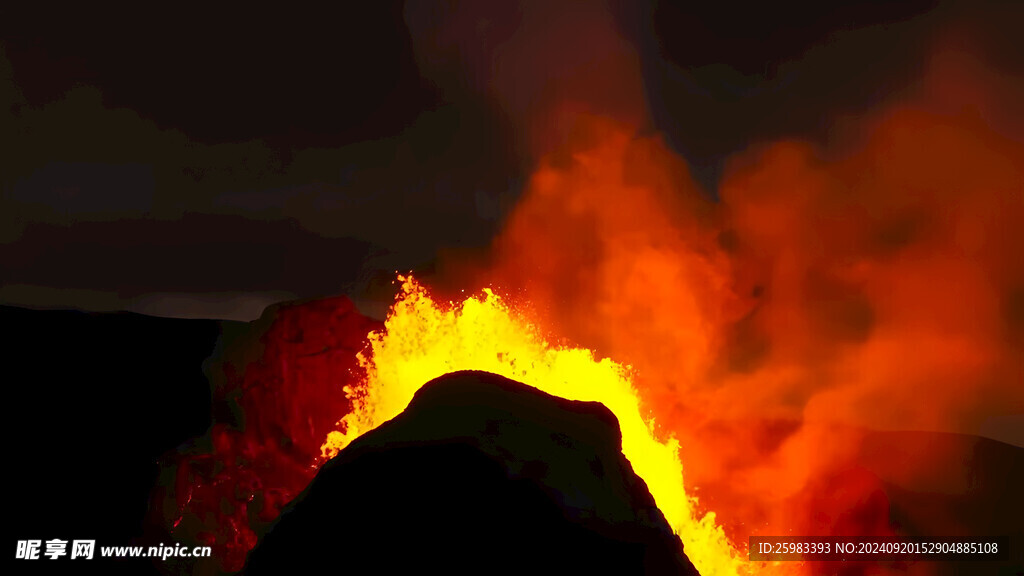 火山喷发