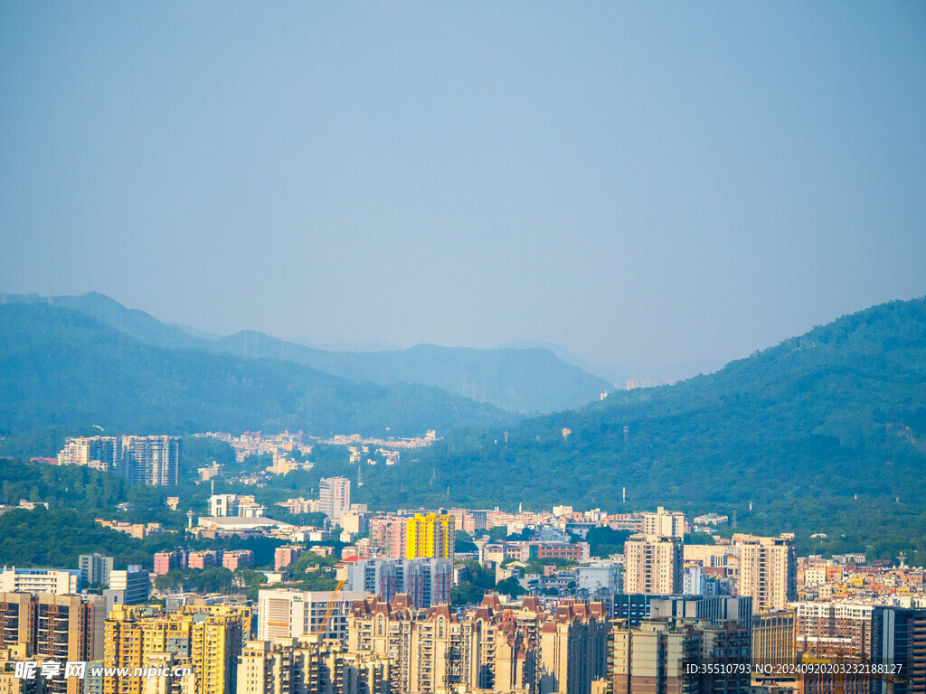 城市景观建筑山地