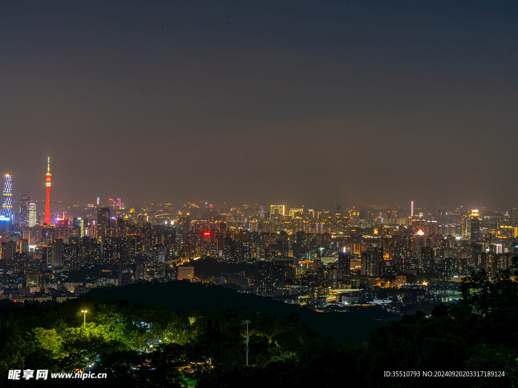 广州CBD夜景