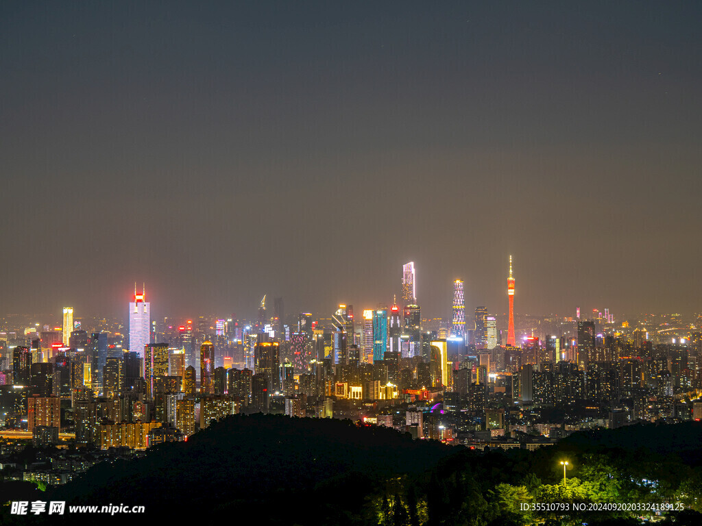 广州CBD夜景