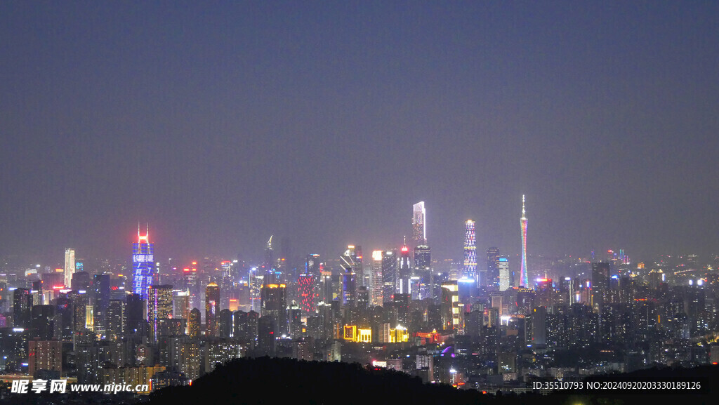 广州CBD夜景