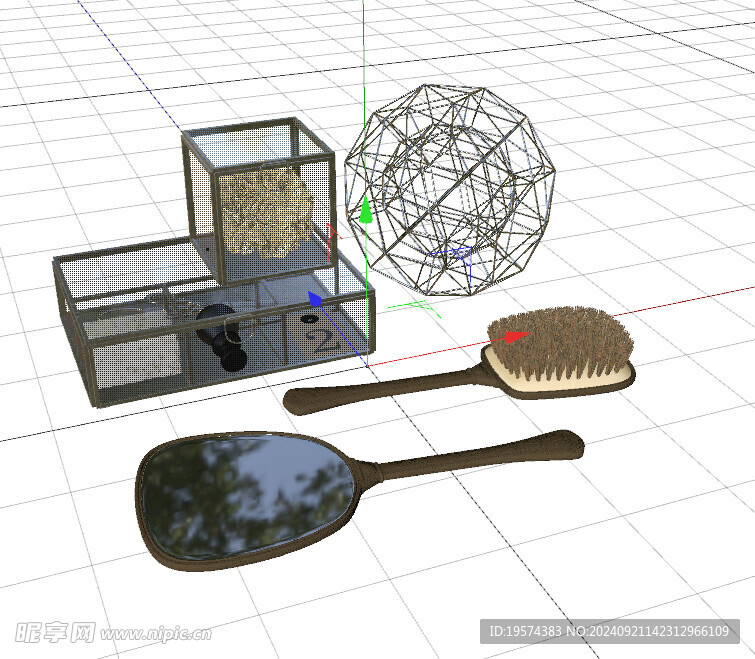 C4D模型 镜子