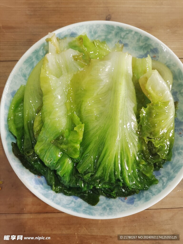 炝生菜