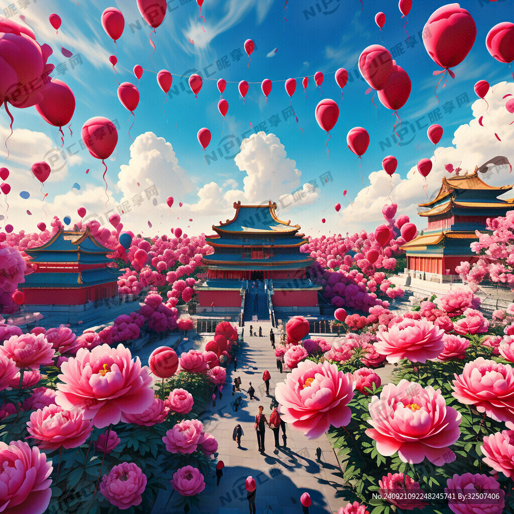 国庆 普天同庆