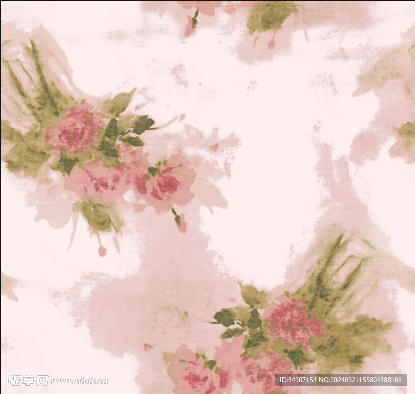 扎染花