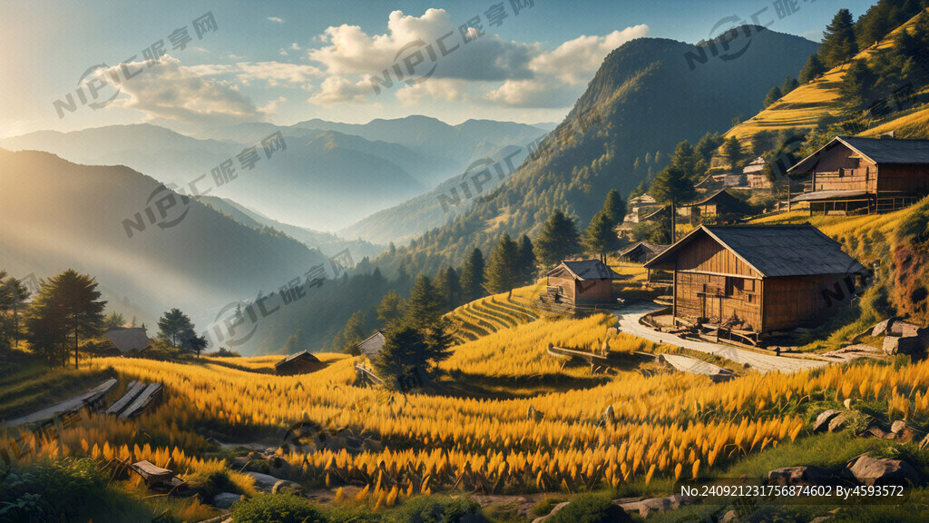 山上 右边大车道进出停车场