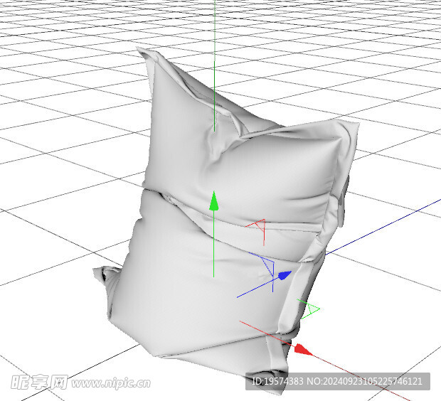 C4D模型 枕头
