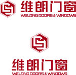 维朗门窗logo