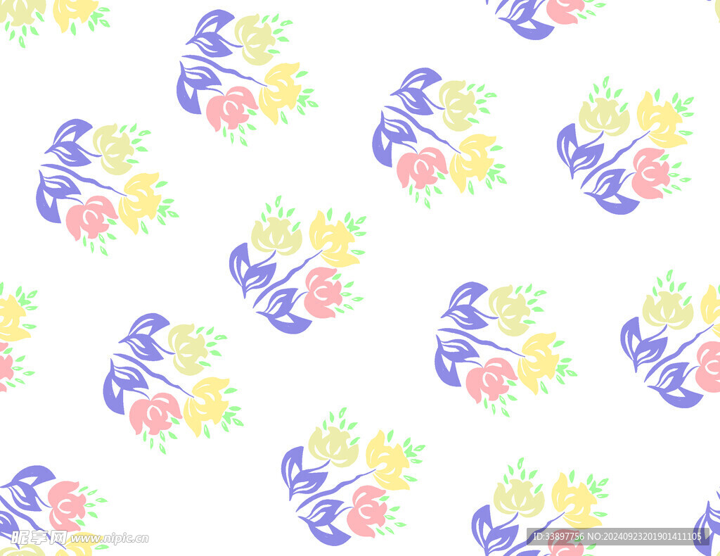 手绘花