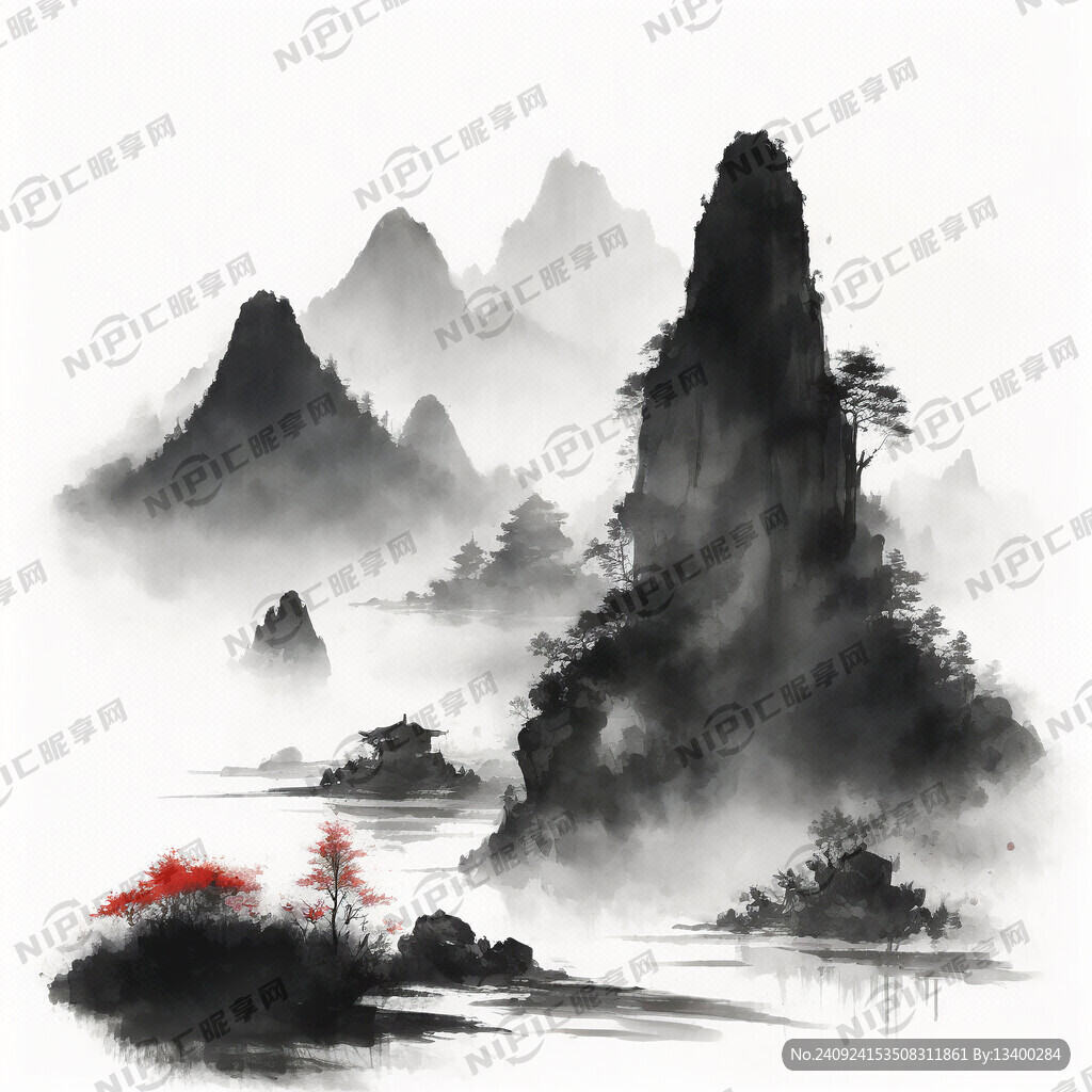 水墨背景