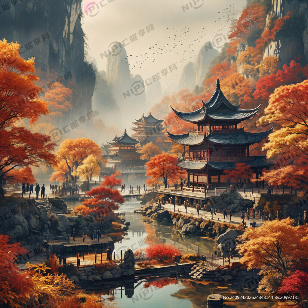美丽的秋天
