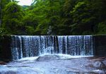 天台山瀑布