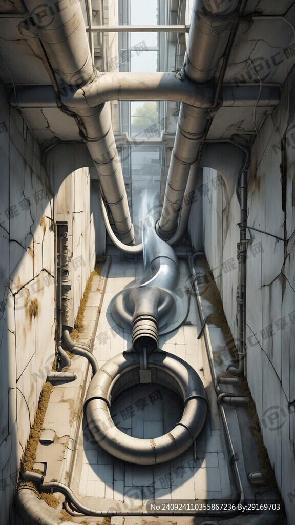 请您爱护公共管道 楼上不注意